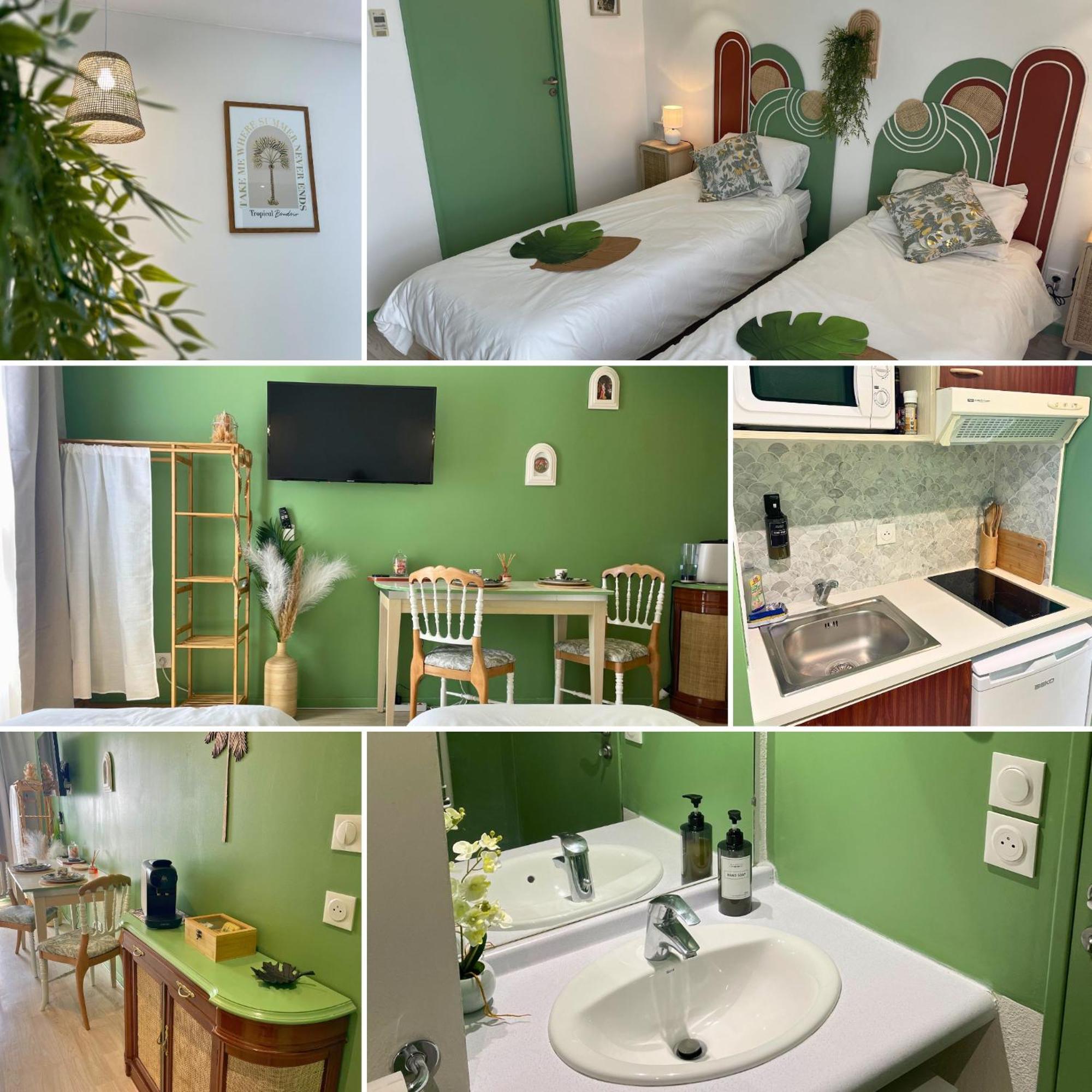Boudoir - Clim-Wifi-Twin-Gare Apartment Lourdes Exterior photo